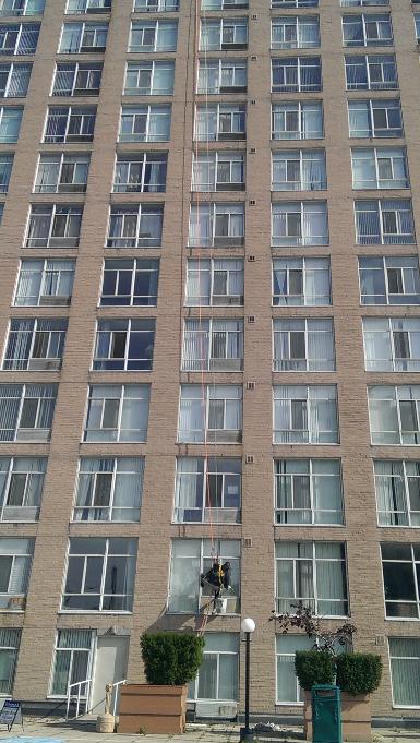 high rise window cleaning window washing